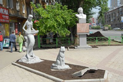 День рождения А.С.Пушкина в Перми памятник на Мира 5 лет назад