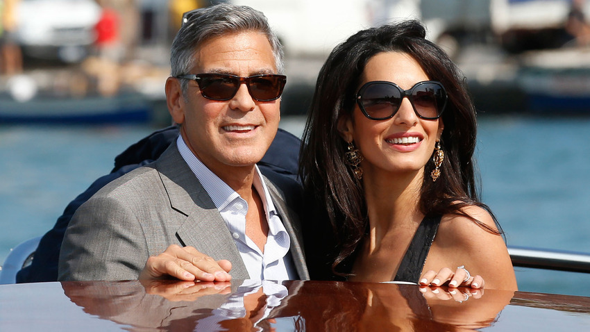 Свадьба Клуни 1